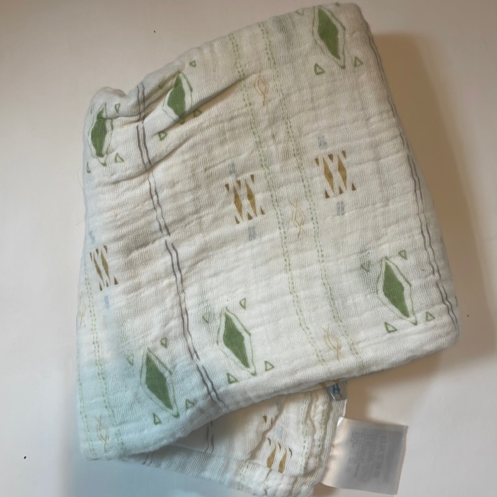Little unicorn Aztec Muslim swaddle